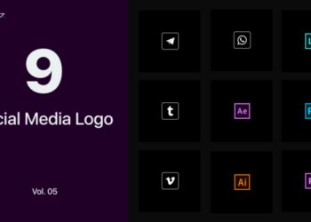 VideoHive Social Media Logo Vol. 05 45344822