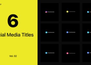 VideoHive Social Media Titles Vol. 02 45245774