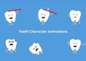 VideoHive Teeth Character Animations 45604528