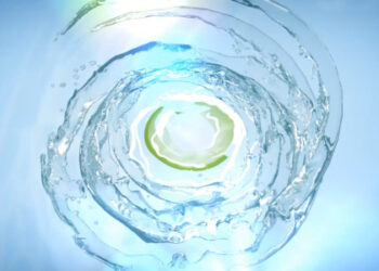 VideoHive Water Circle Logo 19509243