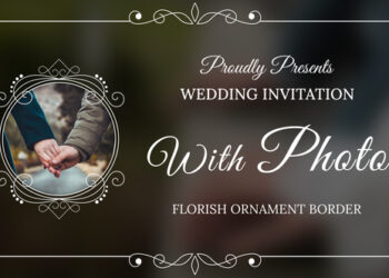 VideoHive Wedding Invitation with Photo 45443247