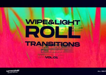 VideoHive Wipe and Light Roll Transitions Vol. 01 45307314