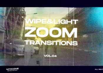 VideoHive Wipe and Light Zoom Transitions Vol. 04 45307689