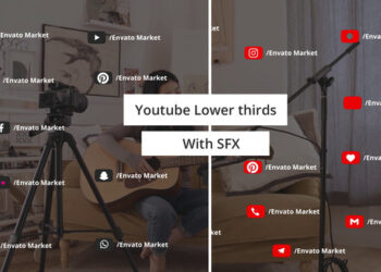 VideoHive Youtube social media Lower thirds 45429287
