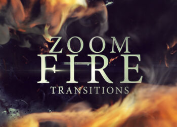 VideoHive Zoom Fire Transitions 45642050
