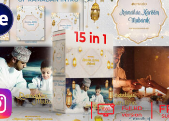 VideoHive 10 In 1 Ramadan Slideshow an Intro 46180181