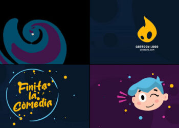 VideoHive 2D Cartoon Wink Logo Opener [After Effects] 46211639