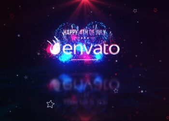 VideoHive 4th of July Logo 46332255