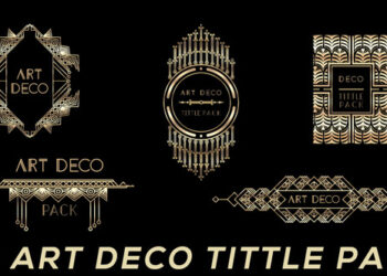 VideoHive 50 Art Deco Title 21744727