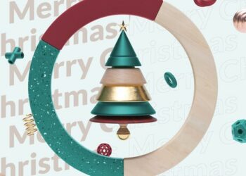 VideoHive Abstract 3D Christmas Logo 42008836