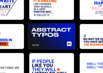 VideoHive Abstract Typo 02 for After Effects 43751454