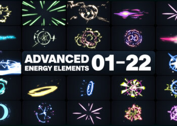 VideoHive Advanced Energy Elements for After Effects 46207716