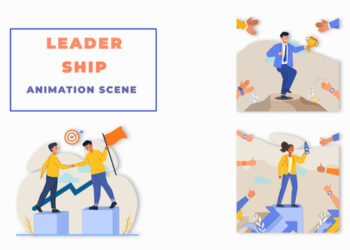 VideoHive Best Leadership Explainer Animation Scene 43479396