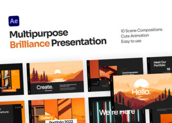 VideoHive Brilliance Multipurpose Video Display After Effect Template 39621730
