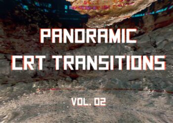 VideoHive CRT Panoramic Transitions Vol. 02 46175994