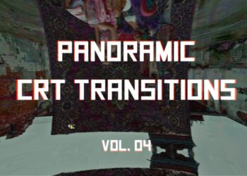 VideoHive CRT Panoramic Transitions Vol. 04 46176018