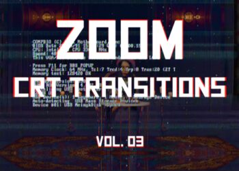 VideoHive CRT Zoom Transitions Vol. 03 46176043