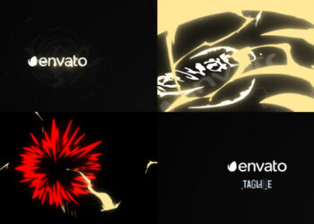 VideoHive Cartoon Explosion Logo Opener for After Effects 46329940