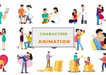 VideoHive Character Animation Scene After effects Template 39652254
