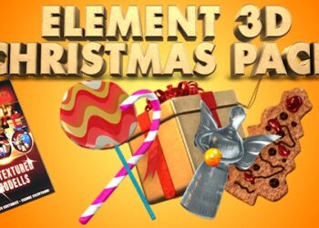 VideoHive Christmas Pack for Element 3D 6050156