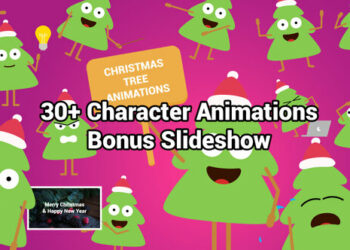 VideoHive Christmas Tree Animations 41997413