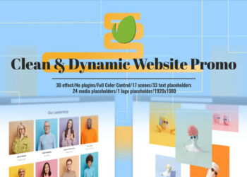 VideoHive Clean & Dynamic Website Promo 43491372