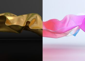 VideoHive Cloth tear logo reveal (Gold and Colorfull) 46131946