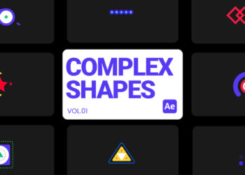 VideoHive Complex Shapes 01 for After Effects 46060266
