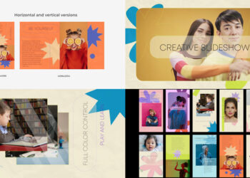 VideoHive Creative Colorful Slideshow for After Effects 43470123