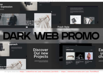 VideoHive Dark Web Promo 46318005