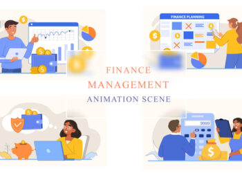 VideoHive Finance Management Animation Scene 43044668