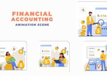 VideoHive Financial Accounting Explainer Animation Scene 43784841