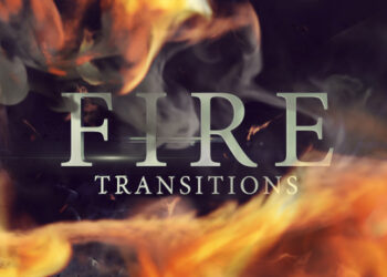 VideoHive Fire Transitions 43714619