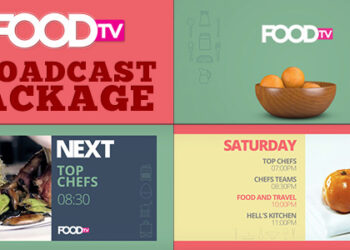 VideoHive Food TV Broadcast Package 7952395