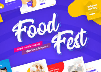 VideoHive FoodFest Creative Video Display After Effect Template 41954445