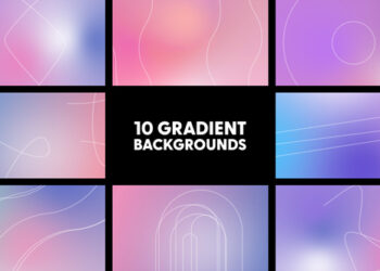 VideoHive Gradient Backgrounds 42963815