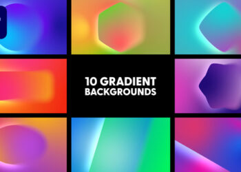 VideoHive Gradient Backgrounds 43745500