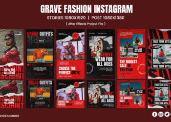 VideoHive Grave Fashion Instagram 46022778