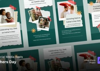VideoHive Happy Fathers Day - Instagram Reel Template 45912962