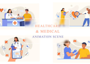 VideoHive Healthcare And Medical Animation Scene 43044724