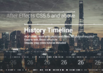 VideoHive History Timeline - Corporate Timeline 20957124