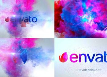 VideoHive Impact Particle Logo 43075506