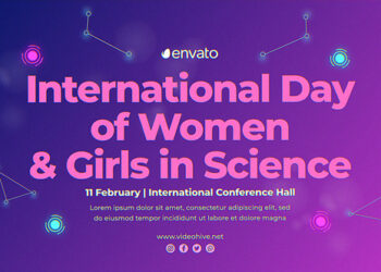 VideoHive International Day Of Women & Girls In Science 43506947