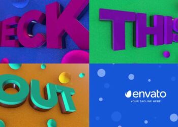 VideoHive Intro 3D Text & Logo with Element 3D 45871466
