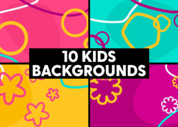 VideoHive Kids Backgrounds 46154984