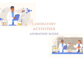 VideoHive Laboratory Animation Scene 43066672