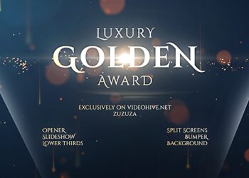 VideoHive Luxury Golden Award 15173602