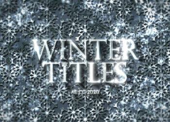 VideoHive Luxury Winter Titles 42745670
