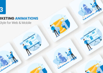 VideoHive Marketing Animations - Flat Concept 46084320