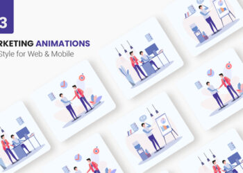VideoHive Marketing Animations - Flat Concept 46174853
